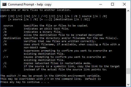 Creating a batch file and batch processing of CMD commands - IONOS CA